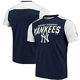 New York Yankees Fanatics Branded Big & Tall Iconic T-Shirt - Navy White,baseball caps,new era cap wholesale,wholesale hats